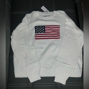 Hollister American Flag Sweater